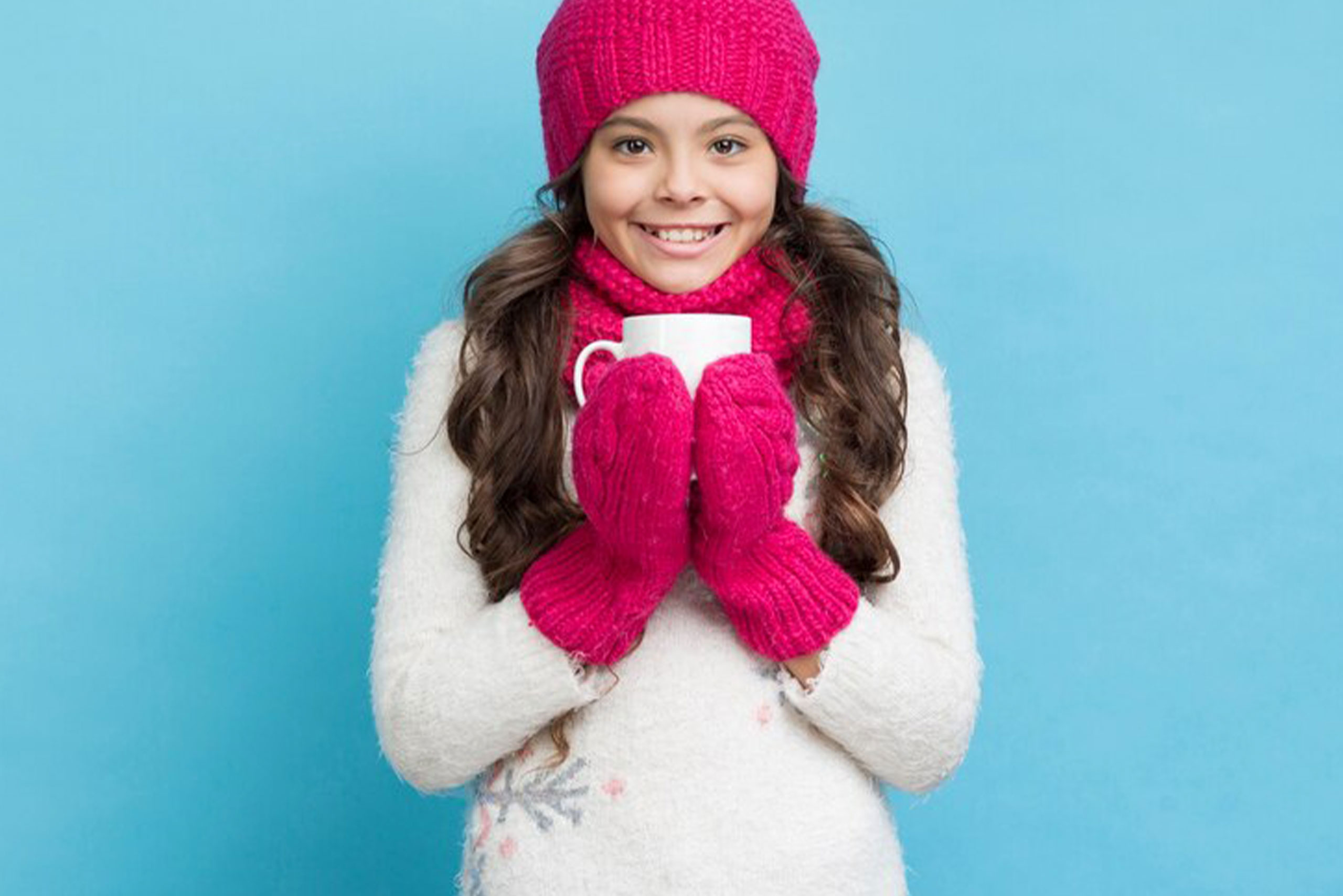 Kids Woollen Gloves
